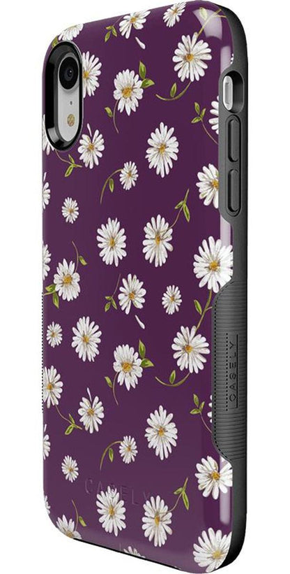 Daisy Daydream | Plum Purple Floral Case iPhone Case get.casely