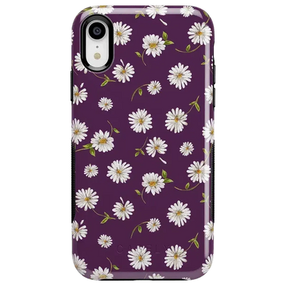 Daisy Daydream | Plum Purple Floral Case iPhone Case get.casely