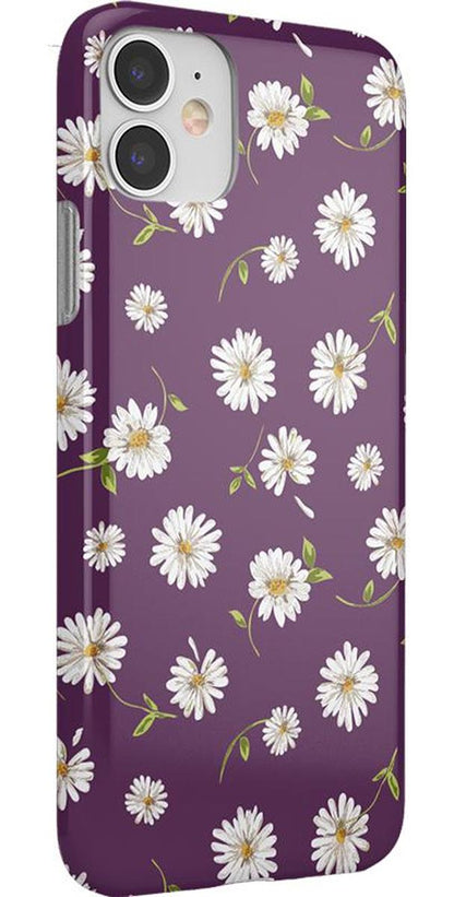 Daisy Daydream | Plum Purple Floral Case iPhone Case get.casely