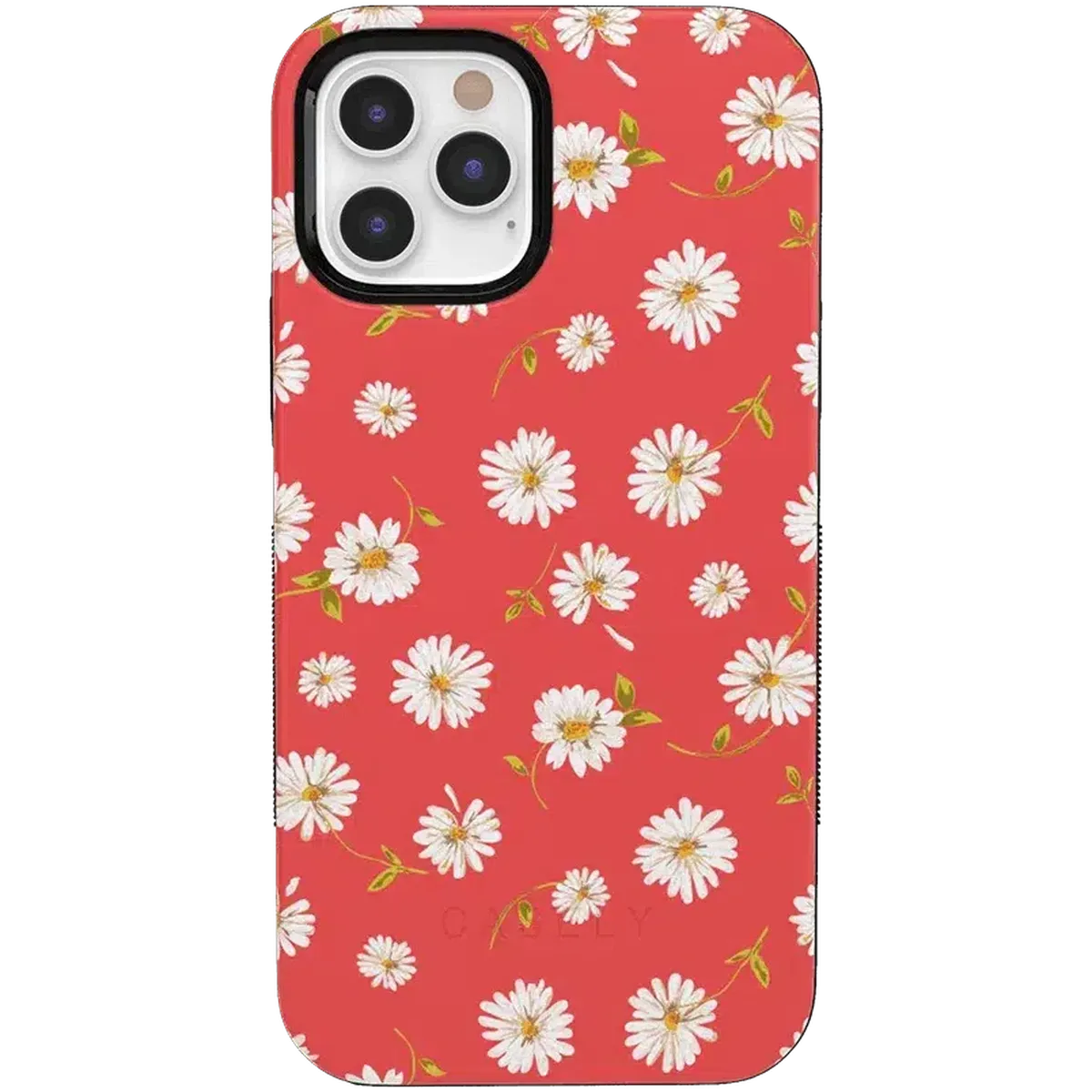 Daisy Daydream | Red Coral Floral Case iPhone Case get.casely Bold iPhone 12 Pro Max