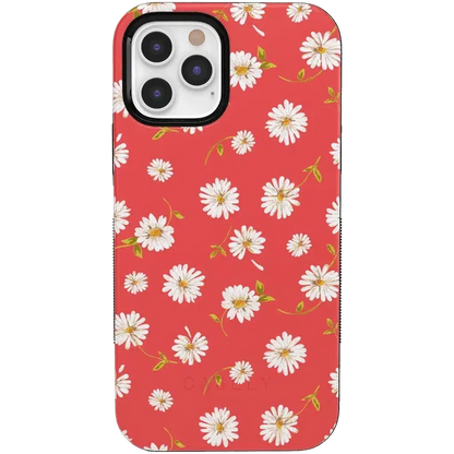 Daisy Daydream | Red Coral Floral Case iPhone Case get.casely Bold iPhone 12 Pro Max