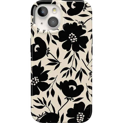 Dark Fantasy | Contrast Floral Case iPhone Case get.casely Classic + MagSafe® iPhone 15