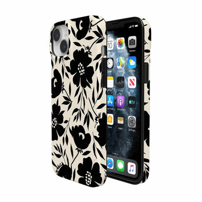 Dark Fantasy | Contrast Floral Case iPhone Case get.casely