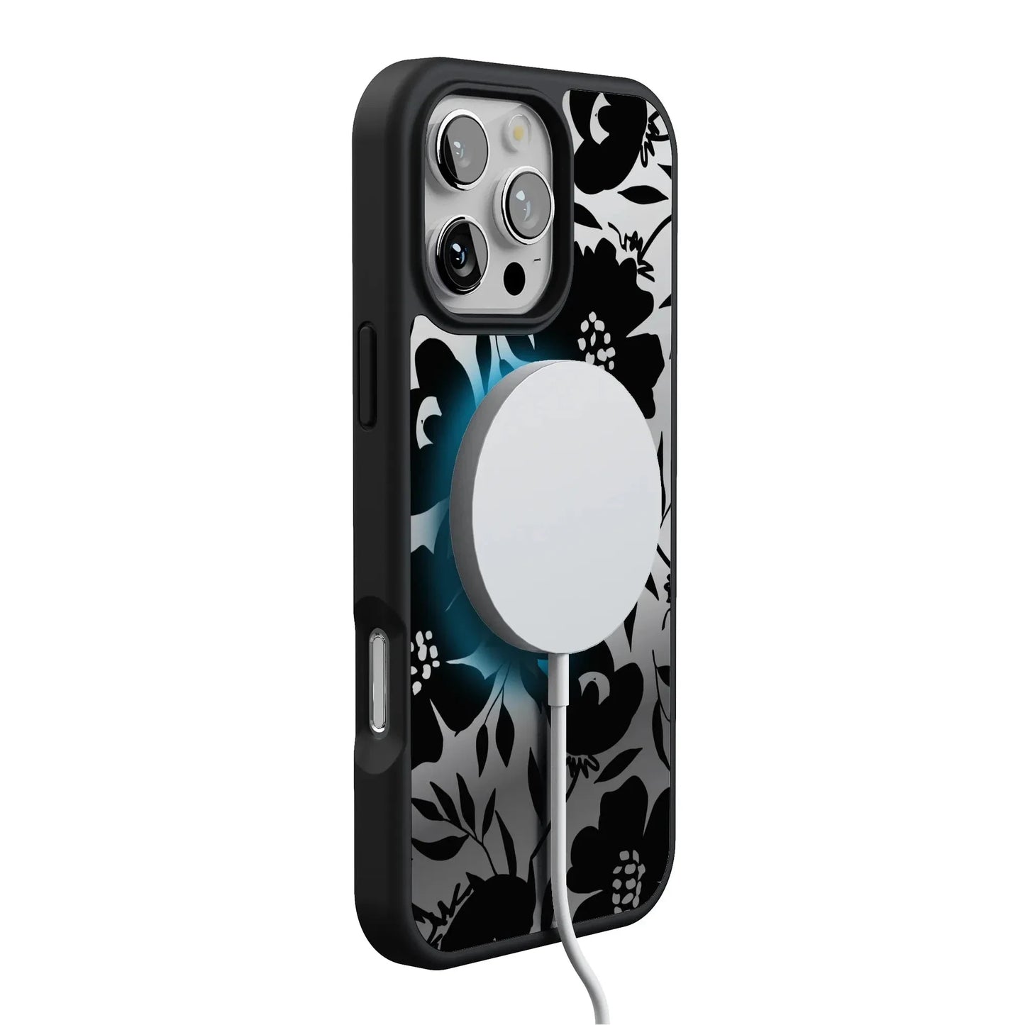 Dark Fantasy | Contrast Floral Case iPhone Case get.casely