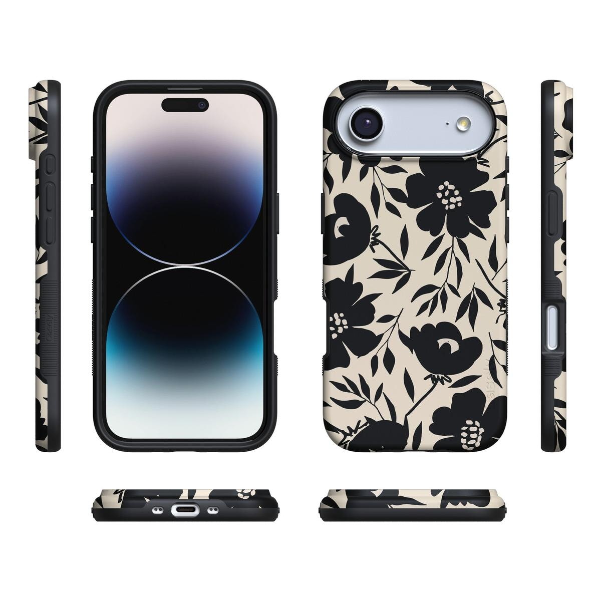 Dark Fantasy | Contrast Floral Case iPhone Case get.casely
