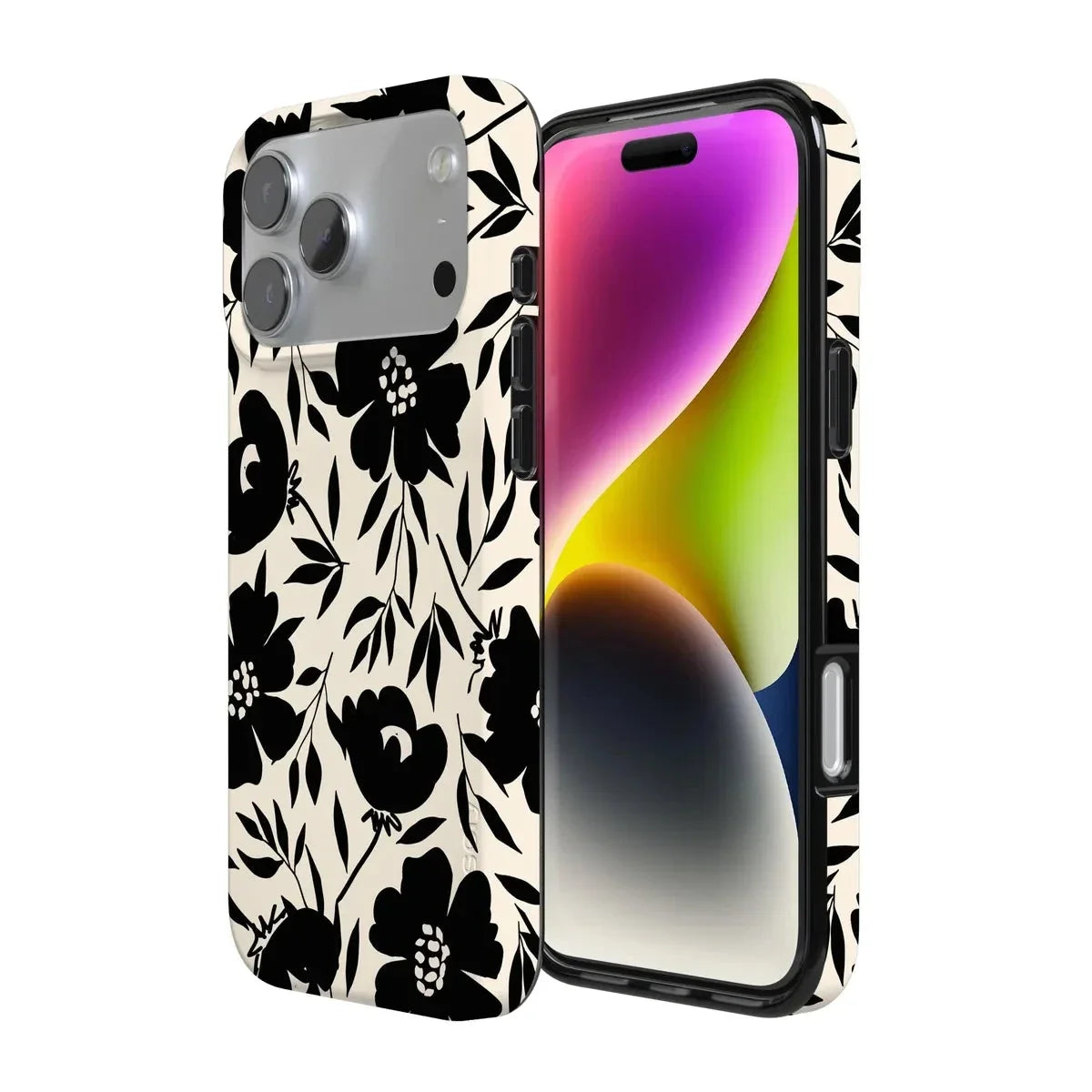 Dark Fantasy | Contrast Floral Case iPhone Case get.casely