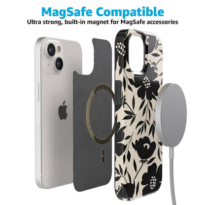 Dark Fantasy | Contrast Floral Case iPhone Case get.casely