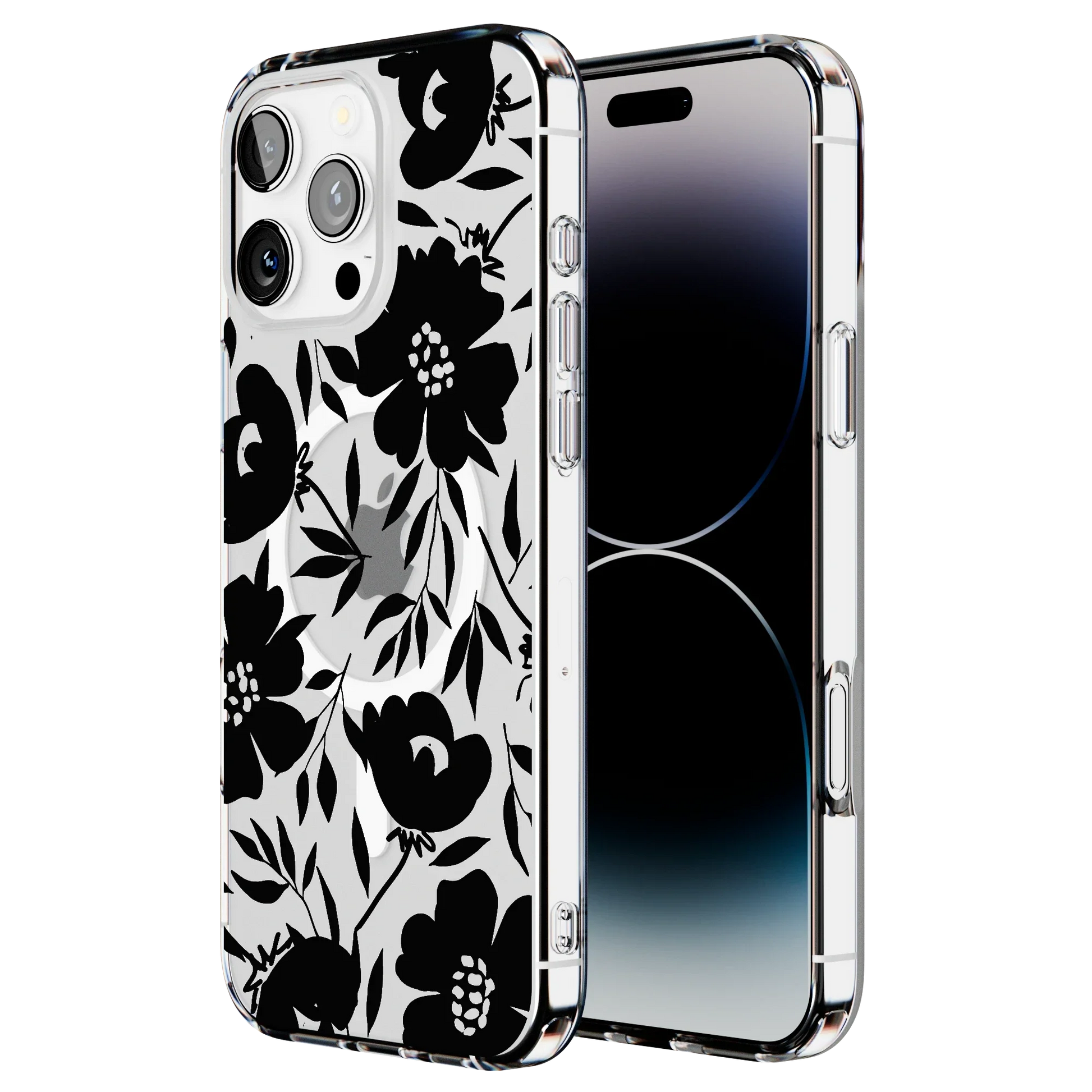 Dark Fantasy | Contrast Floral Case iPhone Case get.casely
