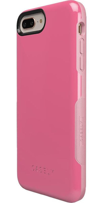 Dark Pink on Pink | Ultra-Protective Bold Case iPhone Case get.casely