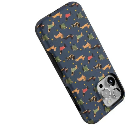 Dashing Doxies | Dachshund Dog Case Phone Case Casetry
