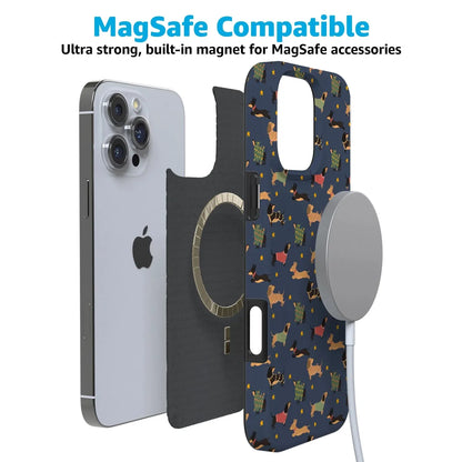 Dashing Doxies | Dachshund Dog Case Phone Case Casetry