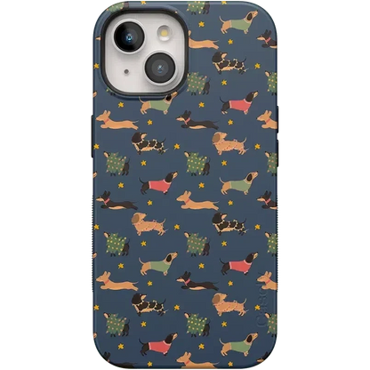 Dashing Doxies | Dachshund Dog Case Phone Case Casetry