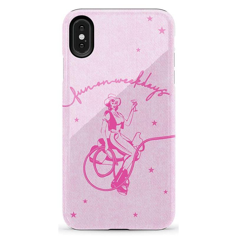 Denim Cowgirl | Fun on Weekdays Case iPhone Case get.casely Essential iPhone XS Max
