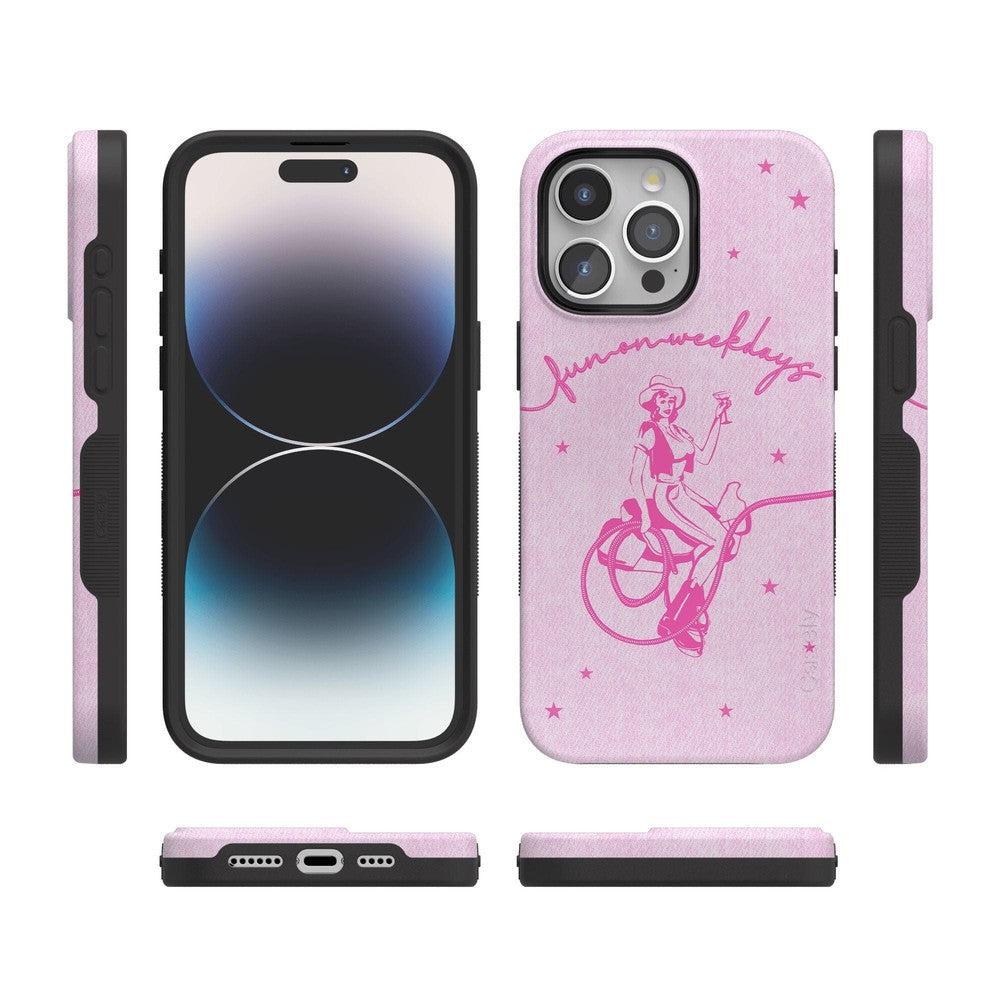 Denim Cowgirl | Fun on Weekdays Case iPhone Case get.casely