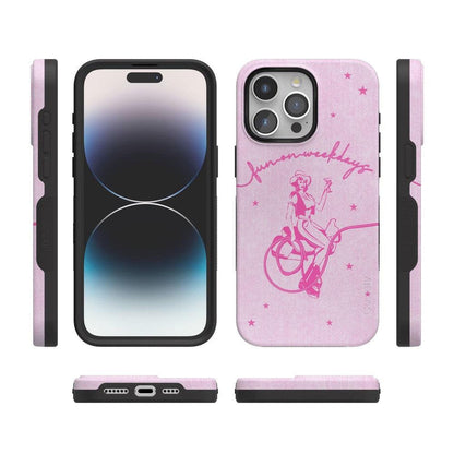 Denim Cowgirl | Fun on Weekdays Case iPhone Case get.casely