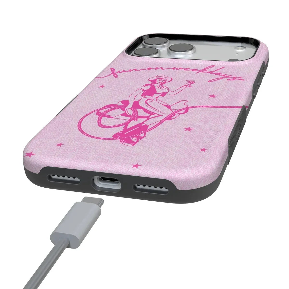 Denim Cowgirl | Fun on Weekdays Case iPhone Case get.casely