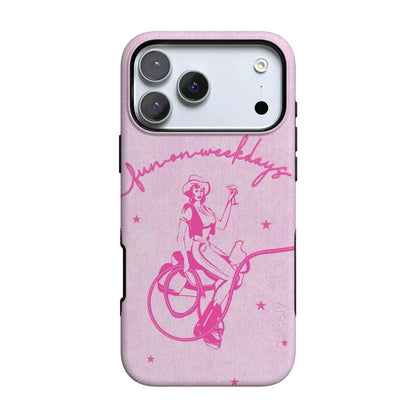 Denim Cowgirl | Fun on Weekdays Case iPhone Case get.casely