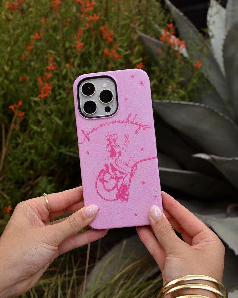 Denim Cowgirl | Fun on Weekdays Case iPhone Case get.casely