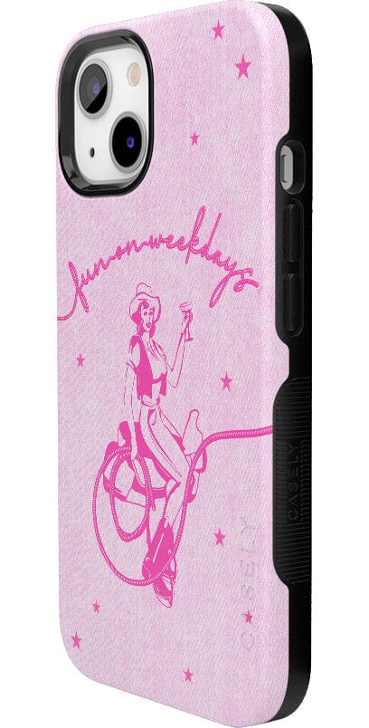 Denim Cowgirl | Fun on Weekdays Case iPhone Case get.casely