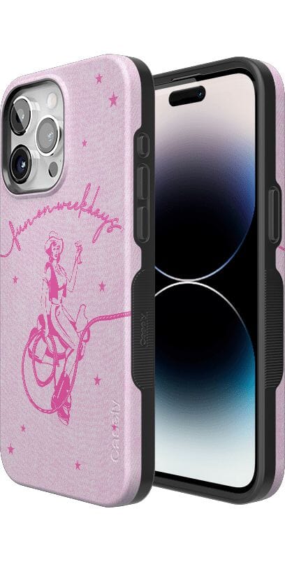 Denim Cowgirl | Fun on Weekdays Case iPhone Case get.casely