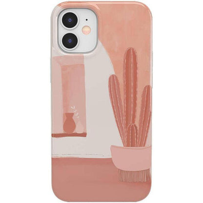 Desert Daze | Peachy Cactus Case iPhone Case get.casely Classic iPhone 12