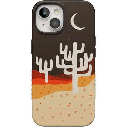 Desert Nights | Cactus Colorblock Case iPhone Case get.casely Bold Flex + MagSafe® iPhone 15 Plus
