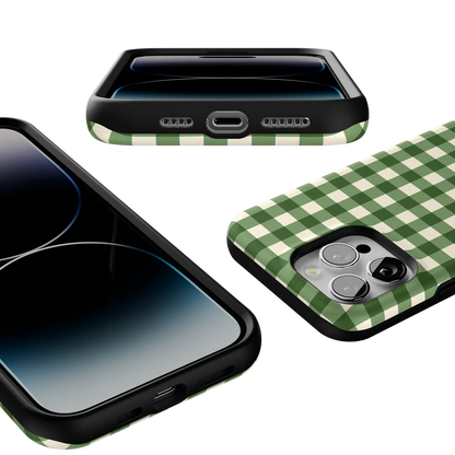 Checked Twice | Green Plaid Case