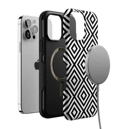 Diamonds | High Contrast Design Case Phone Case Casetry