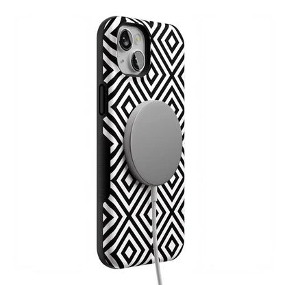 Diamonds | High Contrast Design Case Phone Case Casetry