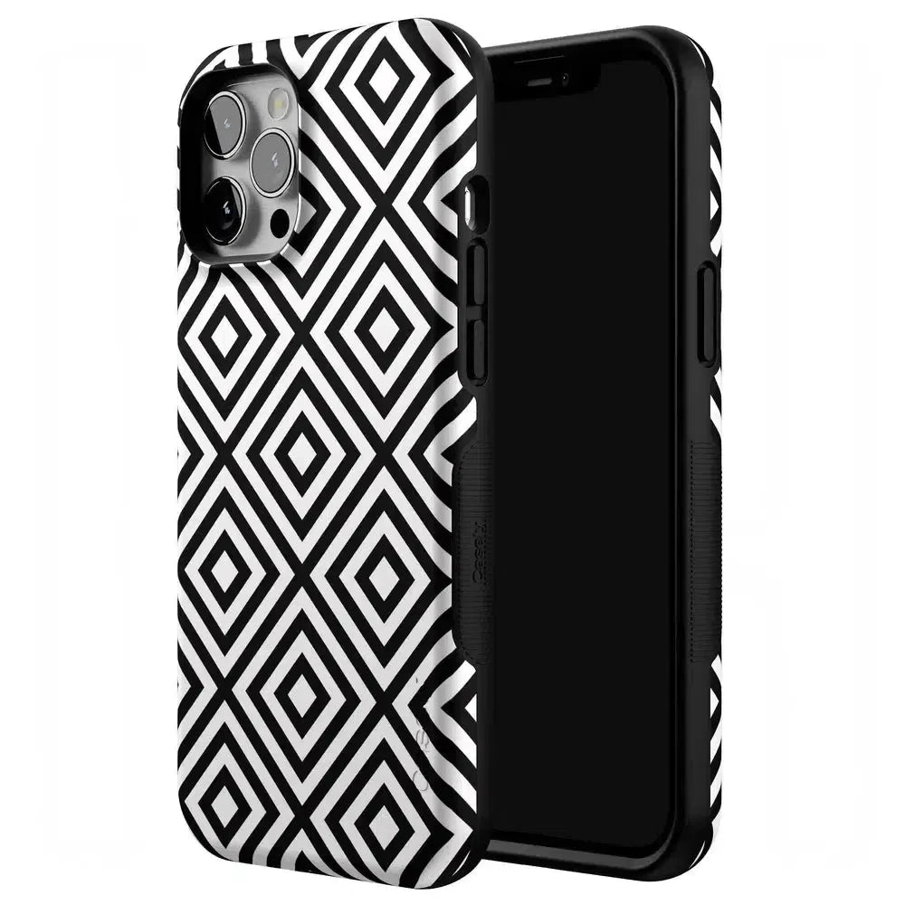 Diamonds | High Contrast Design Case Phone Case Casetry