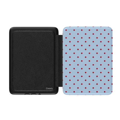 Tiny Stars | Red & Blue Kindle Case