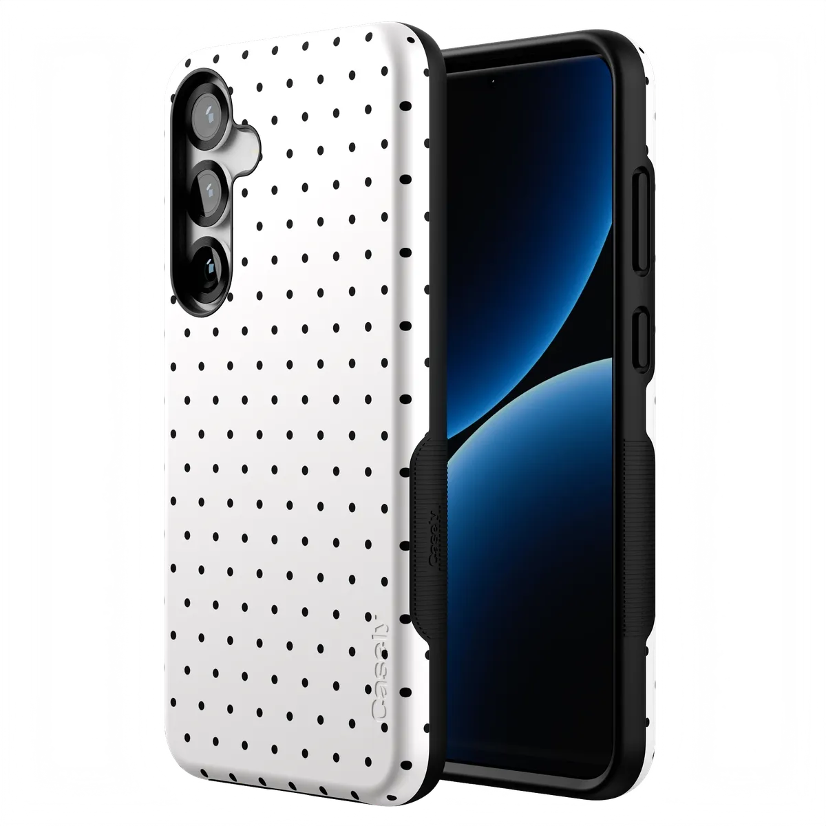 On the Dot | Black Polka Dot Case