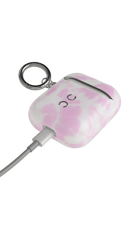 Down for Whatever | Light Pink Tie Dye AirPods Case AirPods Case get.casely