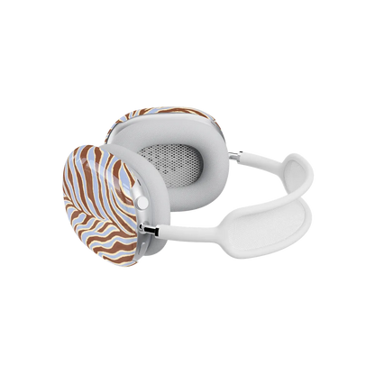 Untamed | Brown & Blue Zebra AirPods Max Case