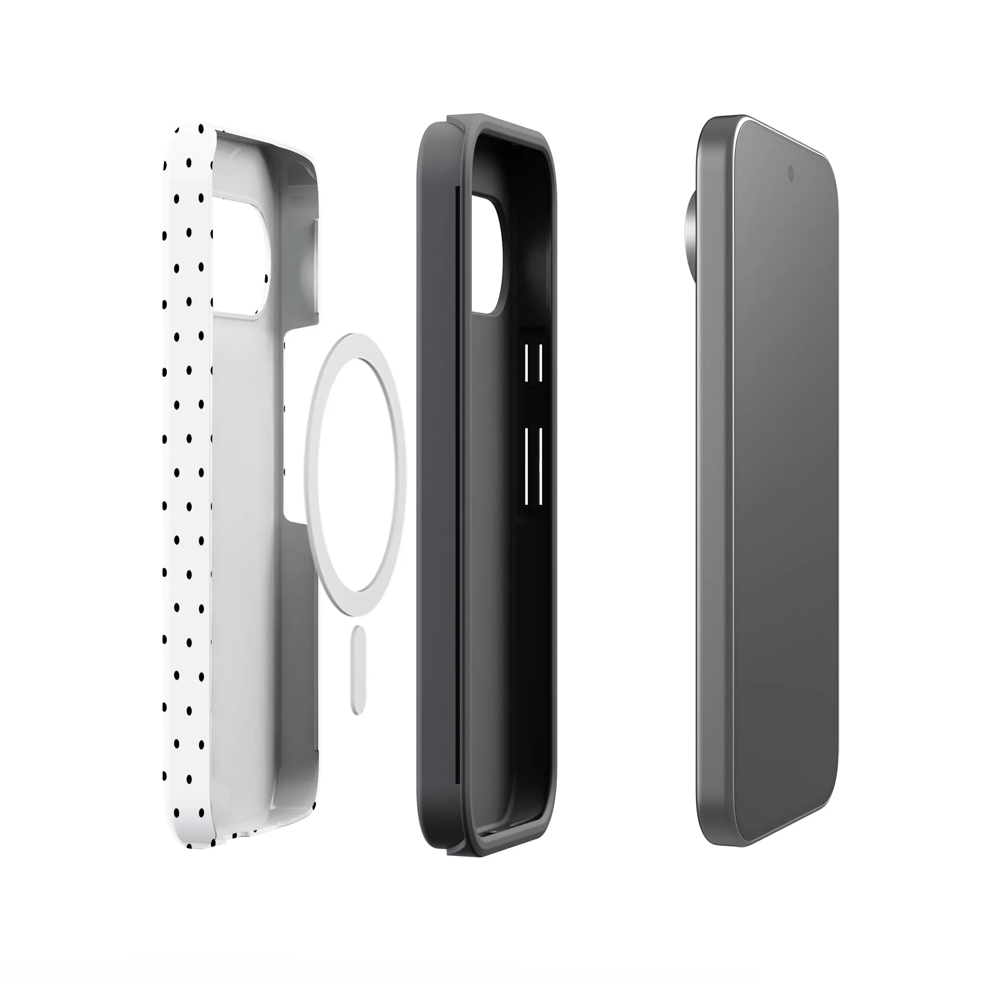 On the Dot | Black Polka Dot Case