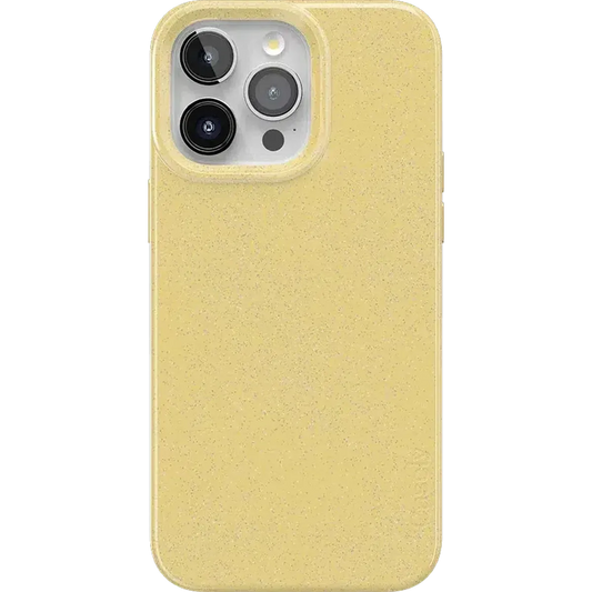 Early Riser | Yellow Pastel Shimmer Case iPhone Case get.casely Classic + MagSafe® iPhone 15 Pro
