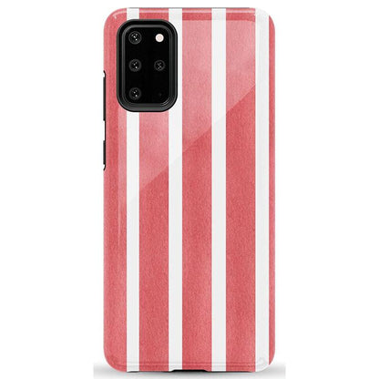 East Coast Summer | Red Stripes Case Phone Case Casetry Essential Galaxy S20 Plus