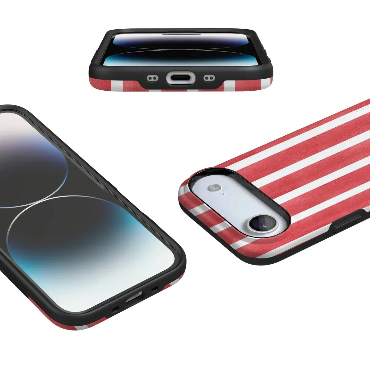 East Coast Summer | Red Stripes Case Phone Case Casetry