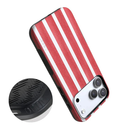 East Coast Summer | Red Stripes Case Phone Case Casetry