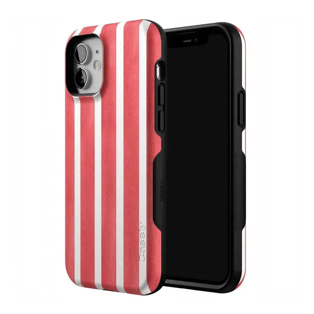 East Coast Summer | Red Stripes Case Phone Case Casetry