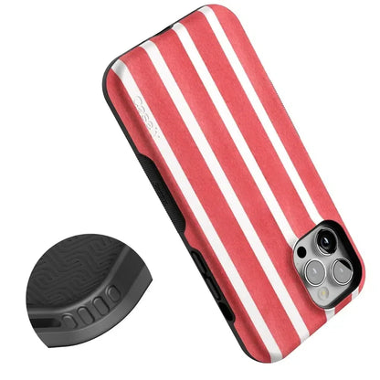 East Coast Summer | Red Stripes Case Phone Case Casetry