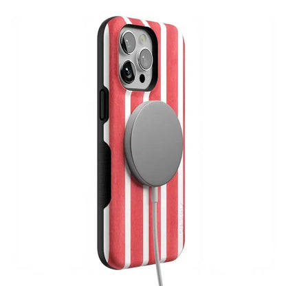 East Coast Summer | Red Stripes Case Phone Case Casetry