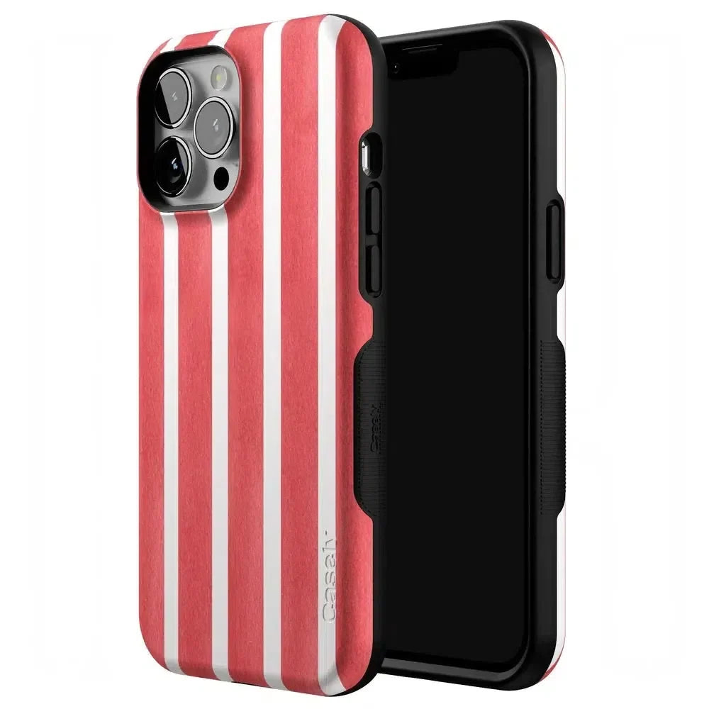 East Coast Summer | Red Stripes Case Phone Case Casetry