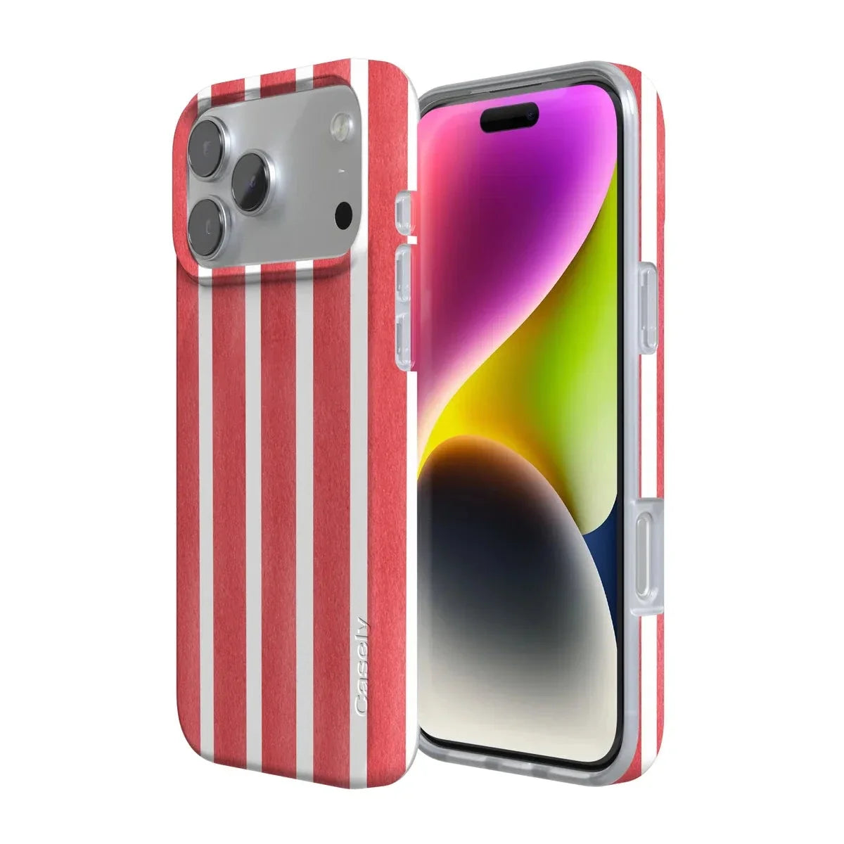 East Coast Summer | Red Stripes Case Phone Case Casetry