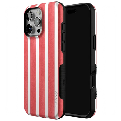 East Coast Summer | Red Stripes Case Phone Case Casetry
