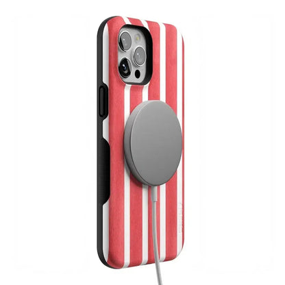 East Coast Summer | Red Stripes Case Phone Case Casetry