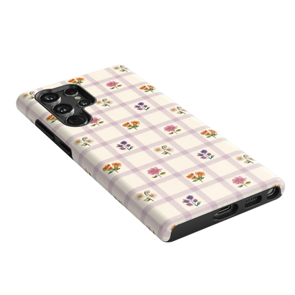 Meadow Check | Floral Gingham Case
