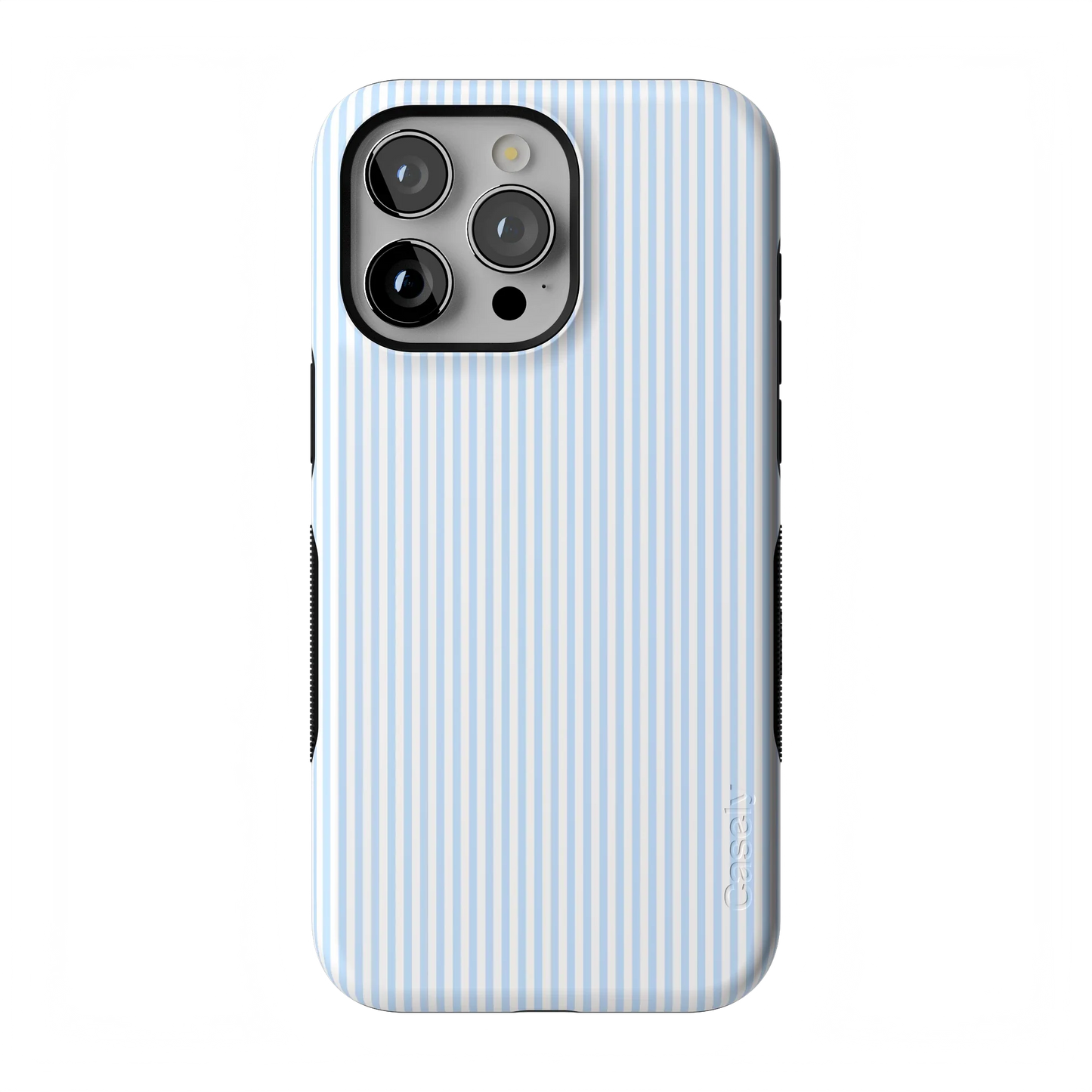 Stripes and the City | Light Blue Pinstripe Case - iPhone 13 Pro Max