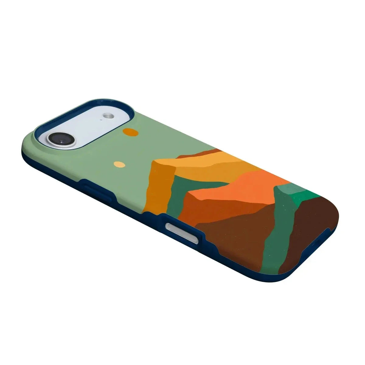 Endless Peaks | Colorblock Mountain Case iPhone Case get.casely