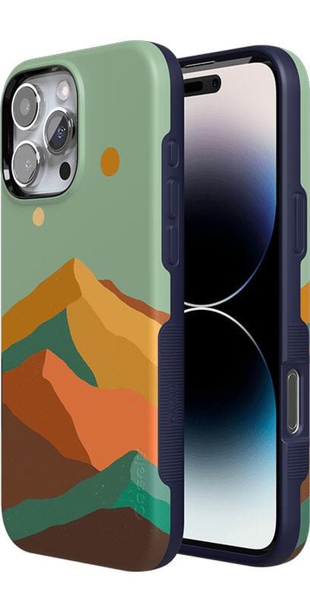 Endless Peaks | Colorblock Mountain Case iPhone Case get.casely